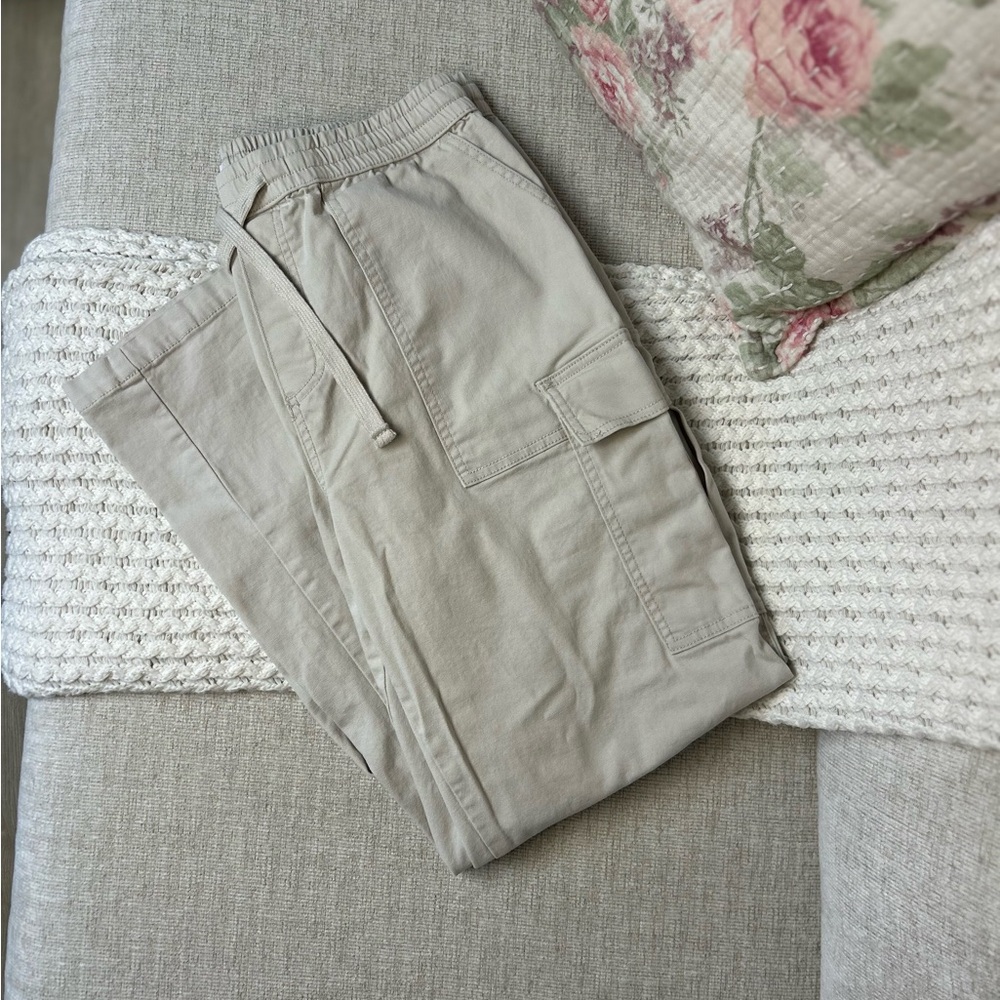 Women's Casual Tan Cargo Pants